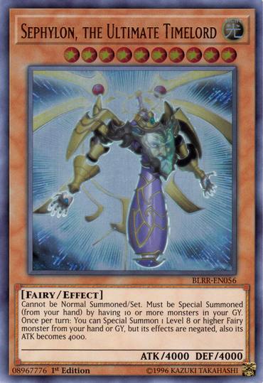 Sephylon, the Ultimate Timelord [BLRR-EN056] Ultra Rare 