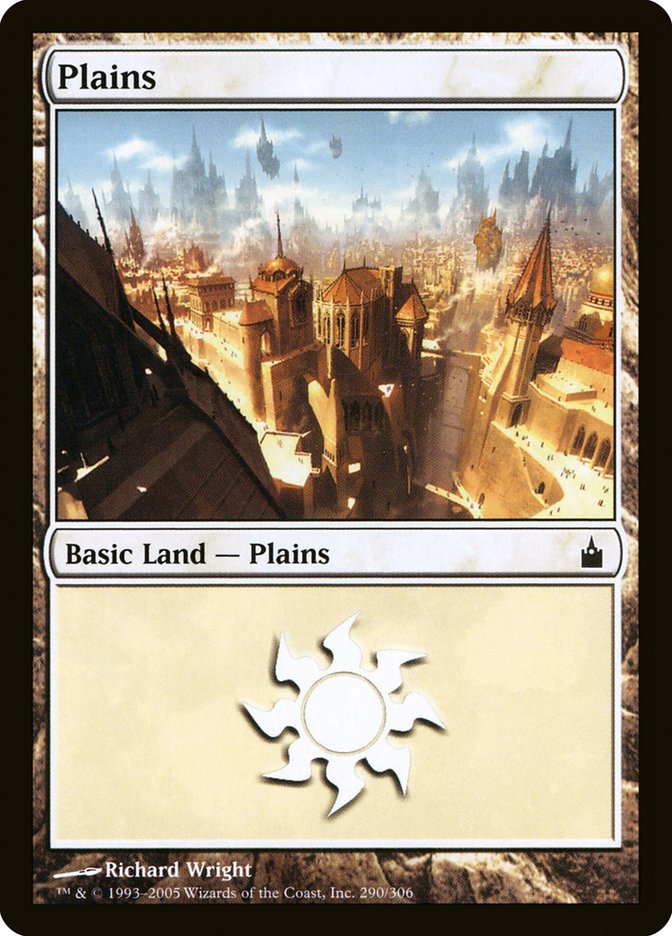 Plains (290) [Ravnica: City of Guilds] 