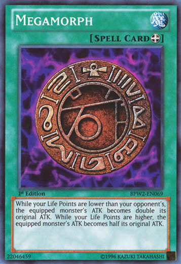 Megamorph [BPW2-EN069] Super Rare 