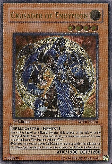 Crusader of Endymion [SOVR-EN030] Ultimate Rare 