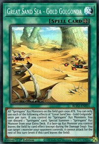 Great Sand Sea - Gold Golgonda [BLVO-EN055] Super Rare 