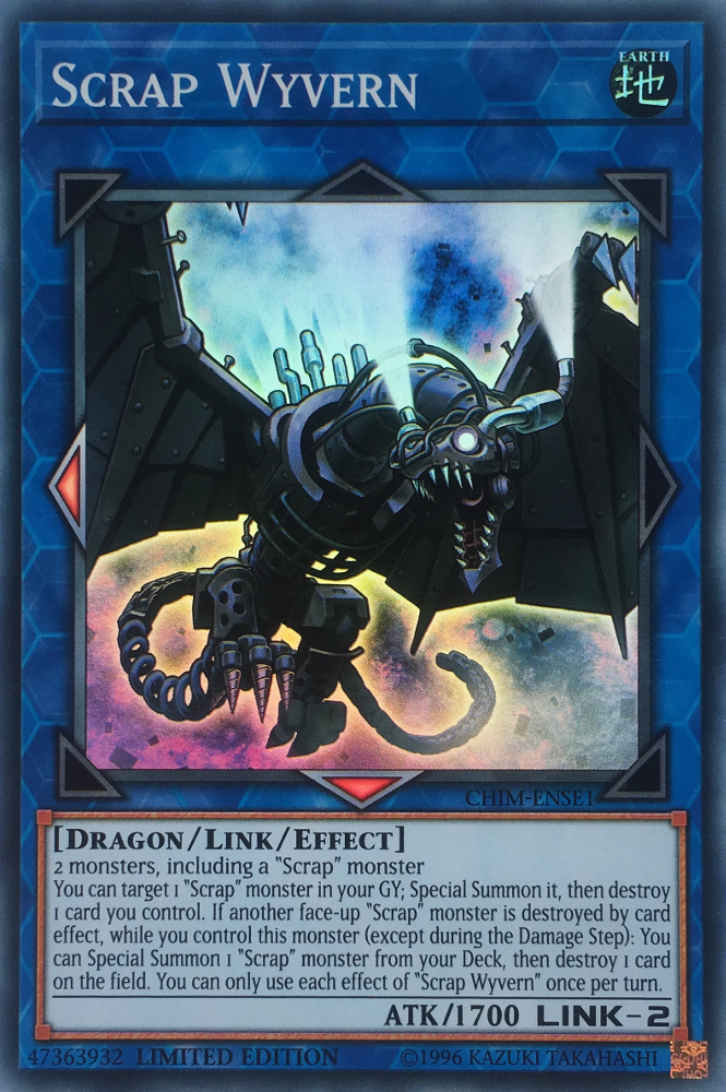 Scrap Wyvern [CHIM-ENSE1] Super Rare 