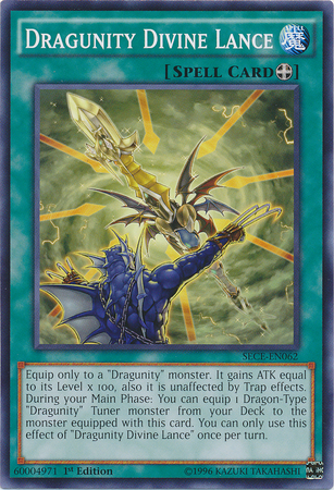 Dragunity Divine Lance [SECE-EN062] Common 