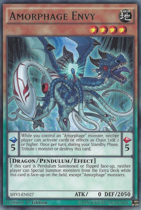 Amorphage Envy [SHVI-EN027] Rare 