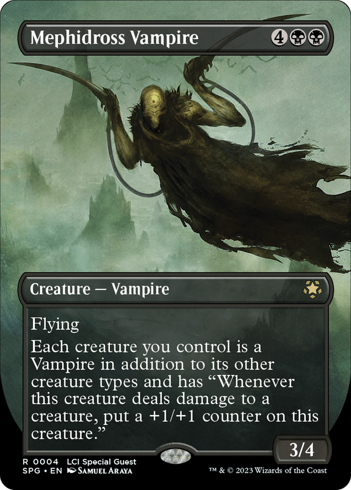 Mephidross Vampire (Borderless) [The Lost Caverns of Ixalan Special Guests] 