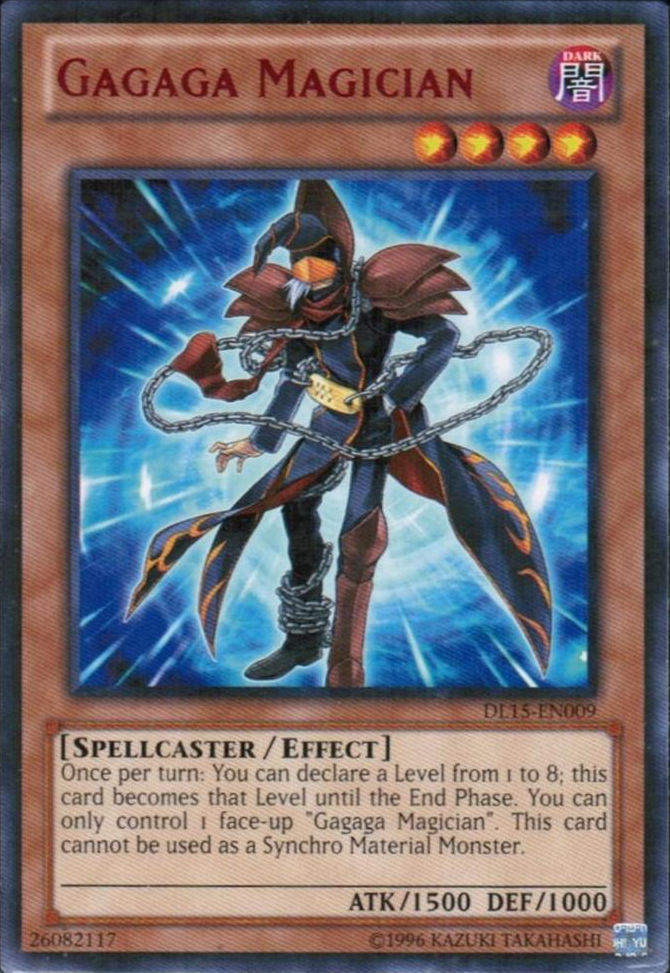Gagaga Magician (Red) [DL15-EN009] Rare 