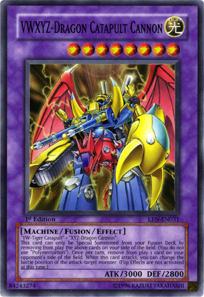 VWXYZ-Dragon Catapult Cannon [EEN-EN031] Super Rare 