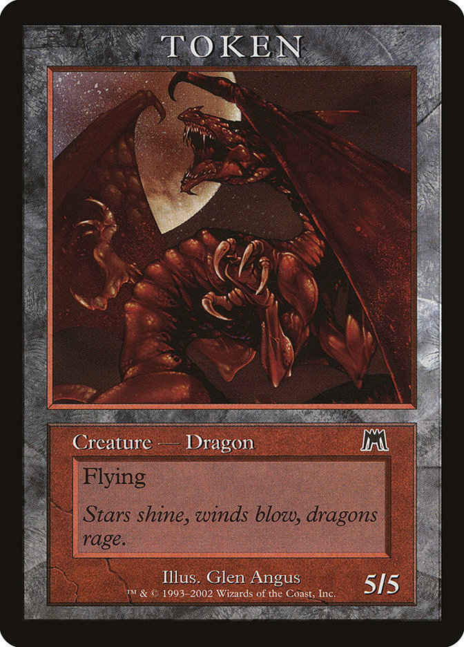 Dragon Token [Magic Player Rewards 2002] 