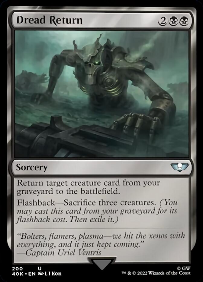 Dread Return (Surge Foil) [Warhammer 40,000] 