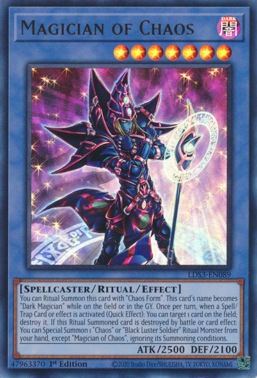 Magician of Chaos [LDS3-EN089] Ultra Rare 