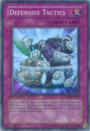 Defensive Tactics [GLAS-EN083] Super Rare 