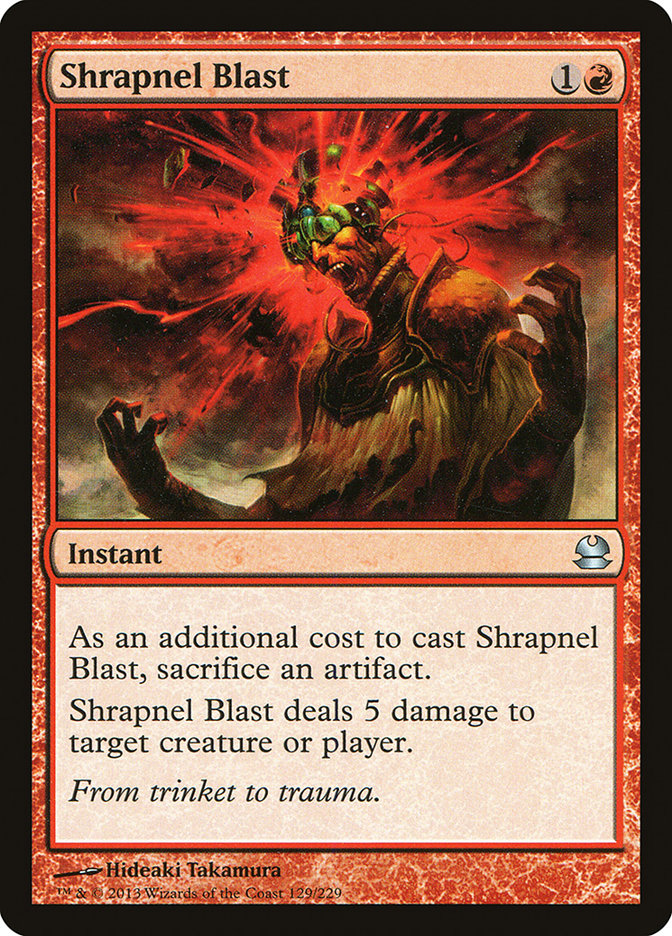 Shrapnel Blast [Modern Masters] 