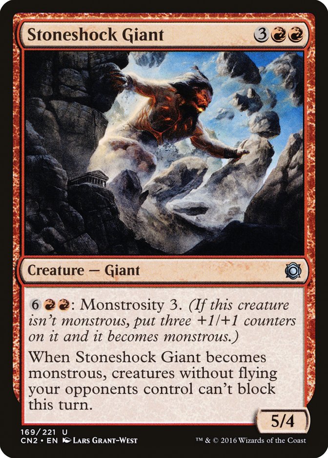 Stoneshock Giant [Conspiracy: Take the Crown] 