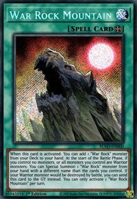 War Rock Mountain [BLVO-EN000] Secret Rare 