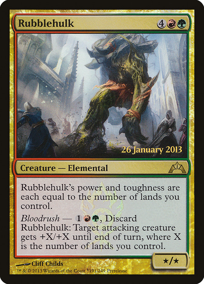 Rubblehulk [Gatecrash Prerelease Promos] 