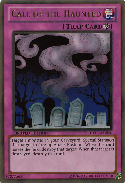 Call of the Haunted [GLD5-EN046] Gold Rare 