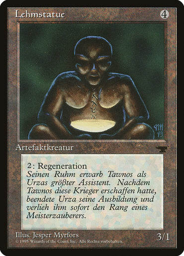 Clay Statue (German) - "Lehmstatue" [Renaissance] 