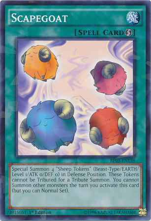 Scapegoat [BP03-EN139] Shatterfoil Rare 