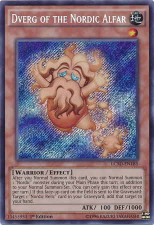 Dverg of the Nordic Alfar [LC5D-EN183] Secret Rare 