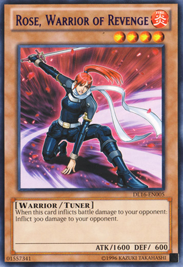 Rose, Warrior of Revenge (Purple) [DL16-EN005] Rare 