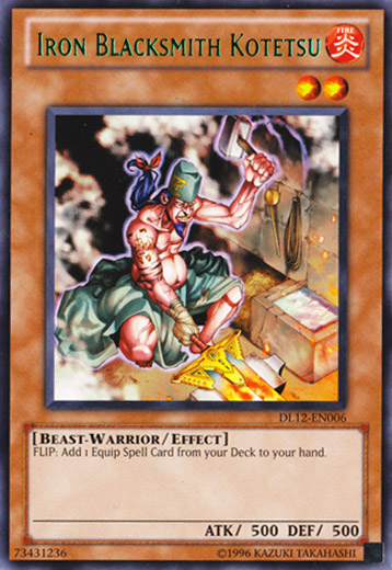 Iron Blacksmith Kotetsu (Green) [DL12-EN006] Rare 