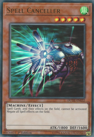 Spell Canceller [DUDE-EN032] Ultra Rare 