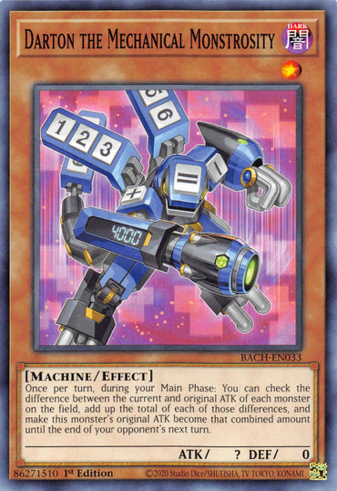Darton the Mechanical Monstrosity [BACH-EN033] Common 