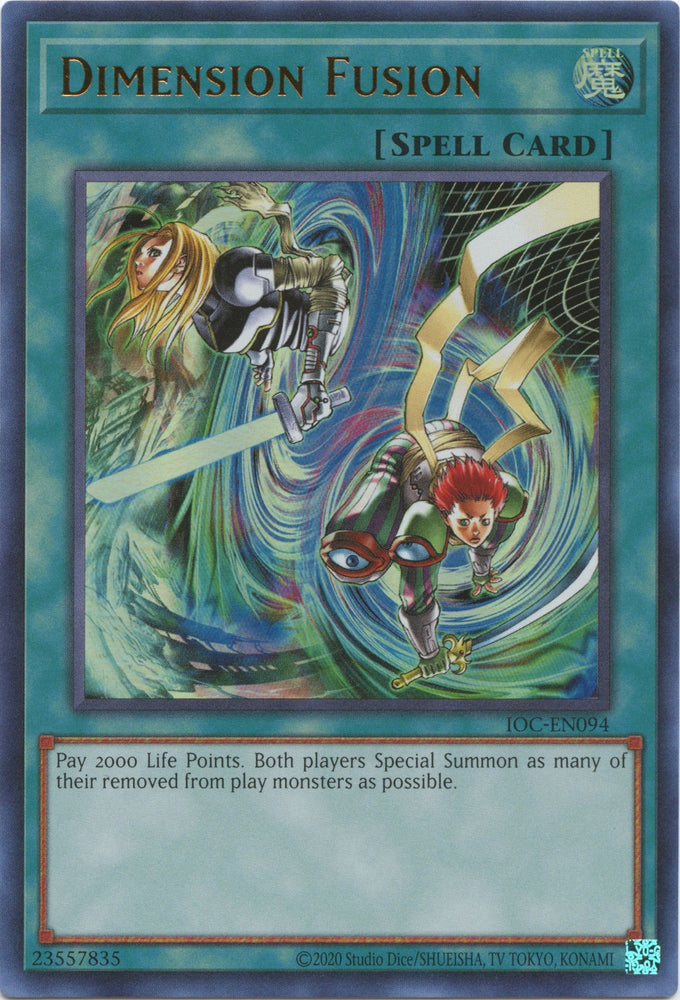 Dimension Fusion (25th Anniversary) [IOC-EN094] Ultra Rare 