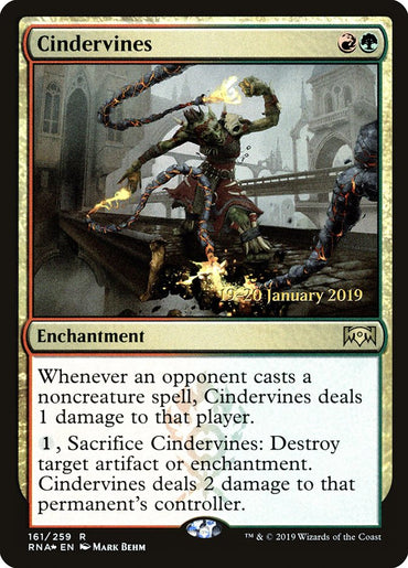 Cindervines [Ravnica Allegiance Prerelease Promos]