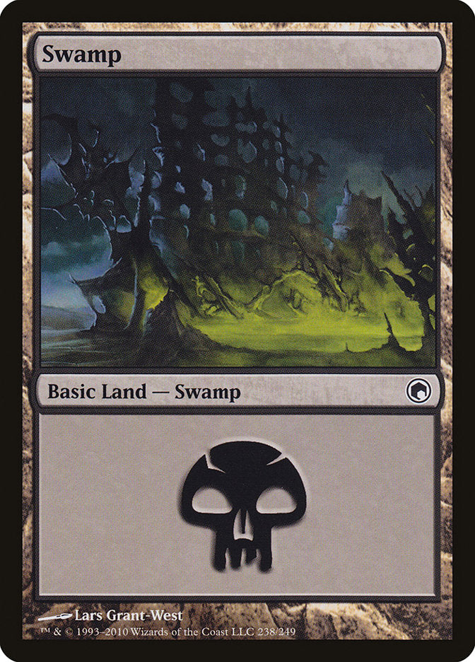 Swamp (238) [Scars of Mirrodin] 