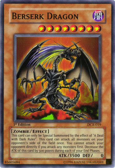 Berserk Dragon [DCR-019] Super Rare 