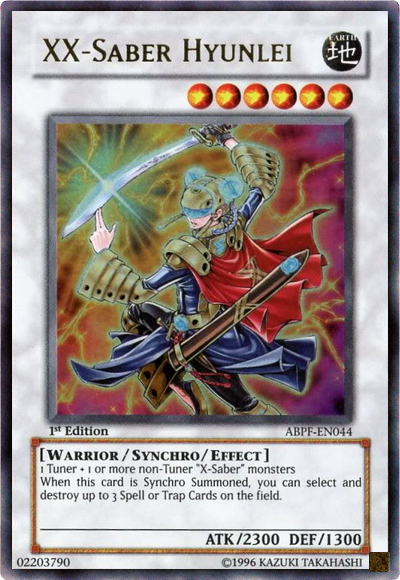 XX-Saber Hyunlei [ABPF-EN044] Ultra Rare 