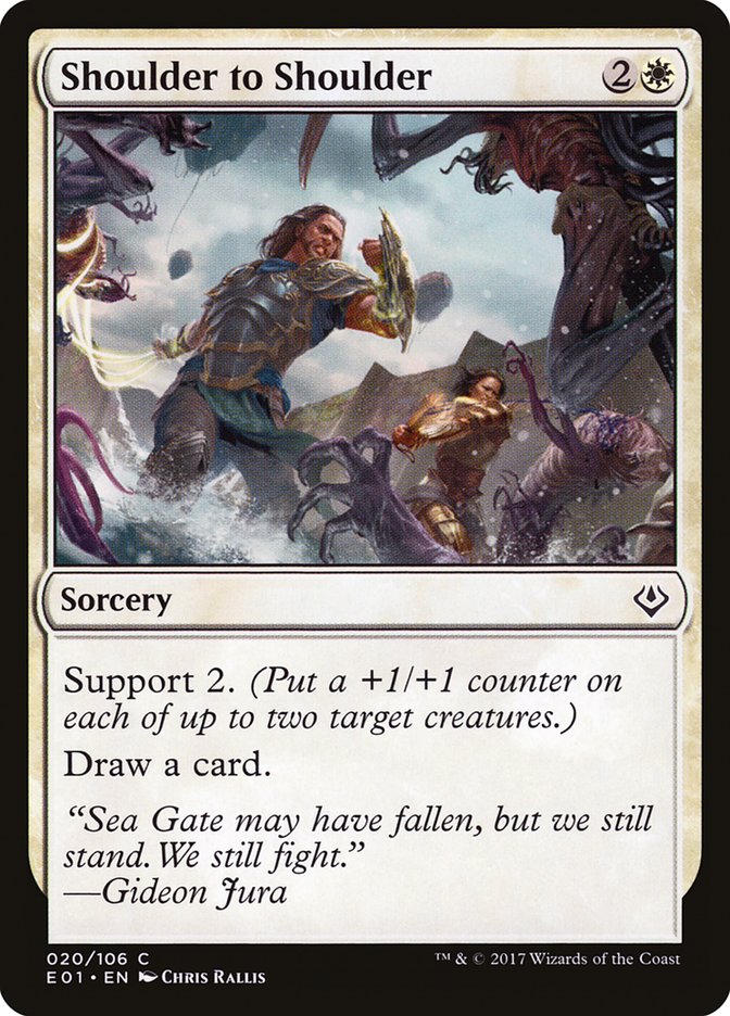 Shoulder to Shoulder [Archenemy: Nicol Bolas] 