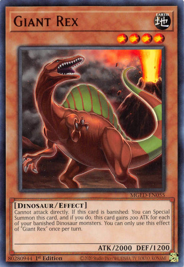 Giant Rex [MGED-EN055] Rare 
