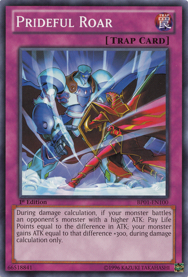 Prideful Roar [BP01-EN100] Common 