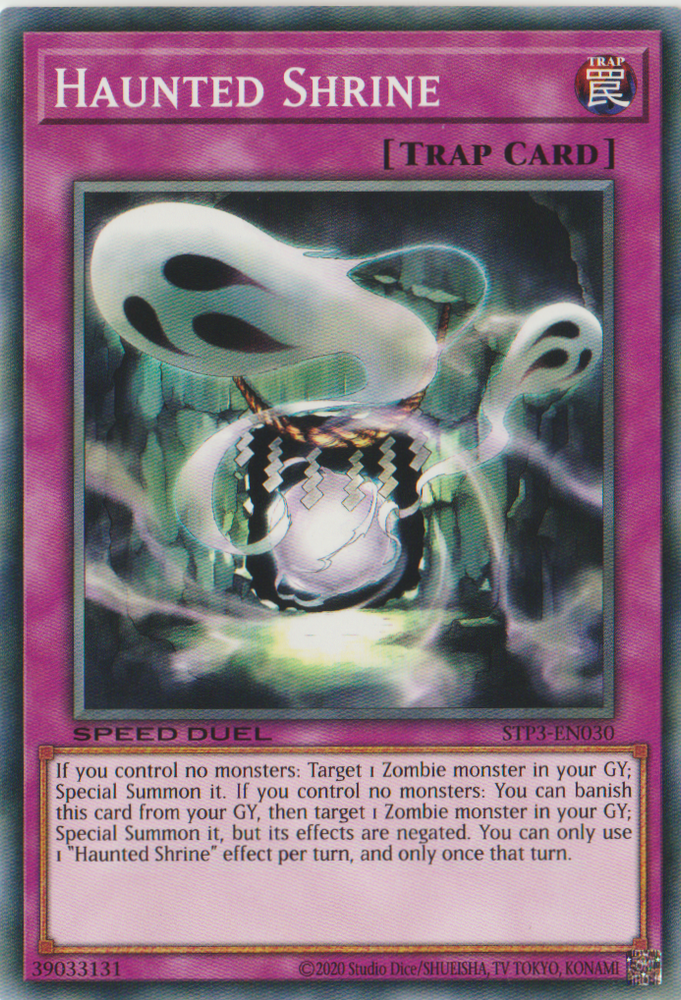 Haunted Shrine [STP3-EN030] Common 