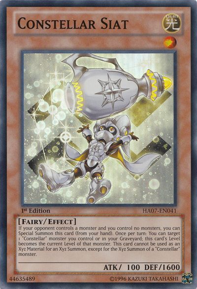 Constellar Siat [HA07-EN041] Super Rare 