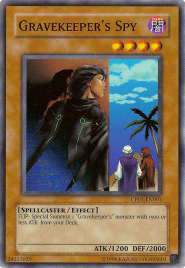 Gravekeeper's Spy [CP03-EN003] Super Rare 