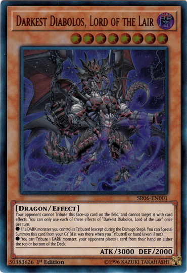 Darkest Diabolos, Lord of the Lair [SR06-EN001] Ultra Rare 