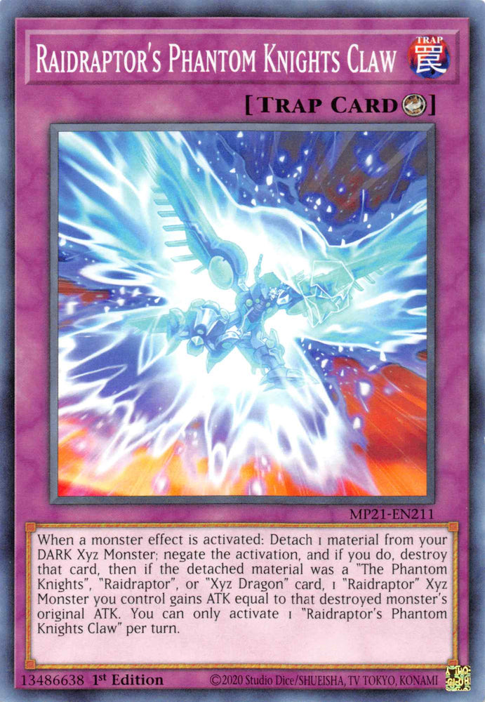 Raidraptor's Phantom Knights Claw [MP21-EN211] Common 