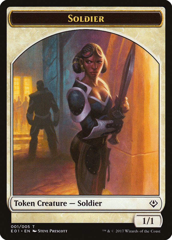 Soldier Token [Archenemy: Nicol Bolas Tokens] 