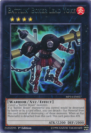 Battlin' Boxer Lead Yoke [MP14-EN027] Rare 