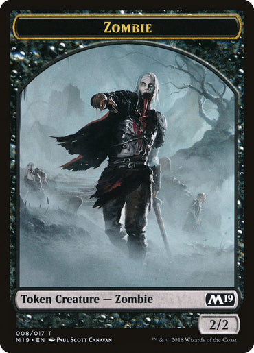 Zombie Token [Core Set 2019 Tokens] 