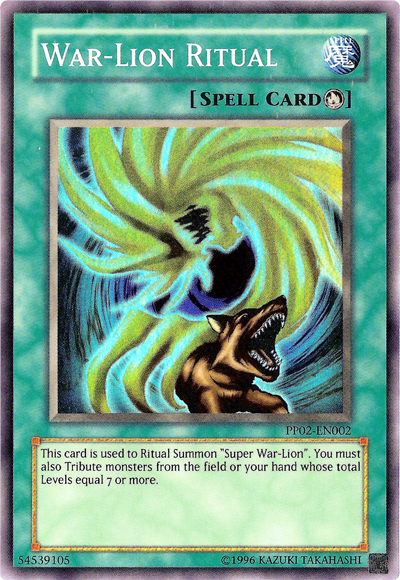 War-Lion Ritual [PP02-EN002] Super Rare 