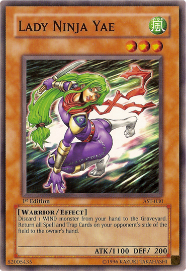 Lady Ninja Yae [AST-030] Common 
