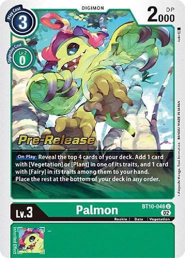Palmon [BT10-046] [Xros Encounter Pre-Release Cards] 