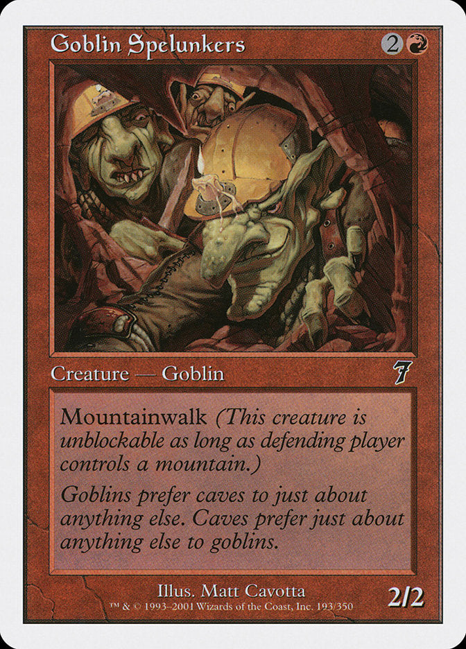 Goblin Spelunkers [Seventh Edition] 