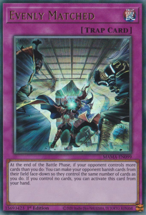 Evenly Matched [MAMA-EN099] Ultra Rare 