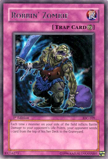 Robbin' Zombie [IOC-109] Rare 