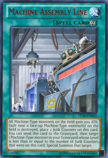 Machine Assembly Line (Red) [DL16-EN014] Rare 